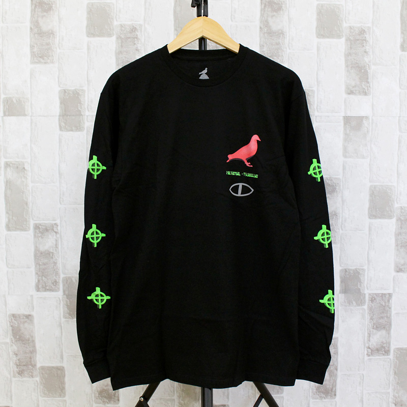 POLeR ポーラー サーモピジョン ロングスリーブTシャツ THERMO PIGEON LONGSLEEVE 長袖Tシャツ 袖プリント トップス ロンT 綿コットン ロゴ メンズ ブランド｜maestoso｜02