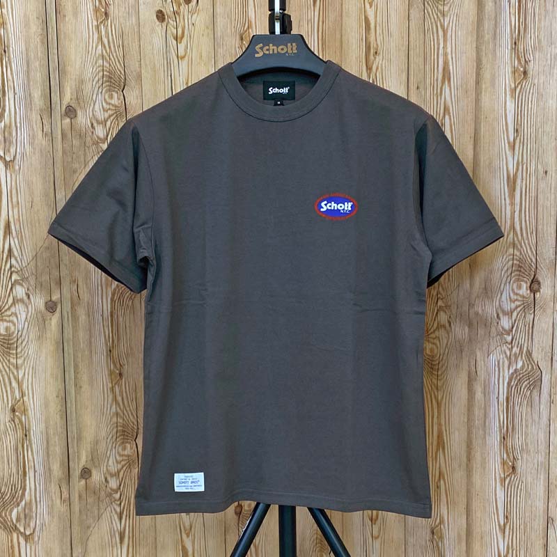 Schott ショット PLUG ADVERTISING 半袖Tシャツ メンズ ブランド