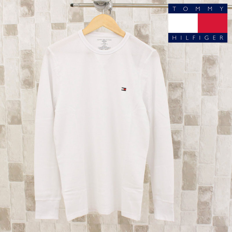 TOMMY HILFIGER ロンT ワンポイント フラッグ クルーネック 09T3585 メンズ ...