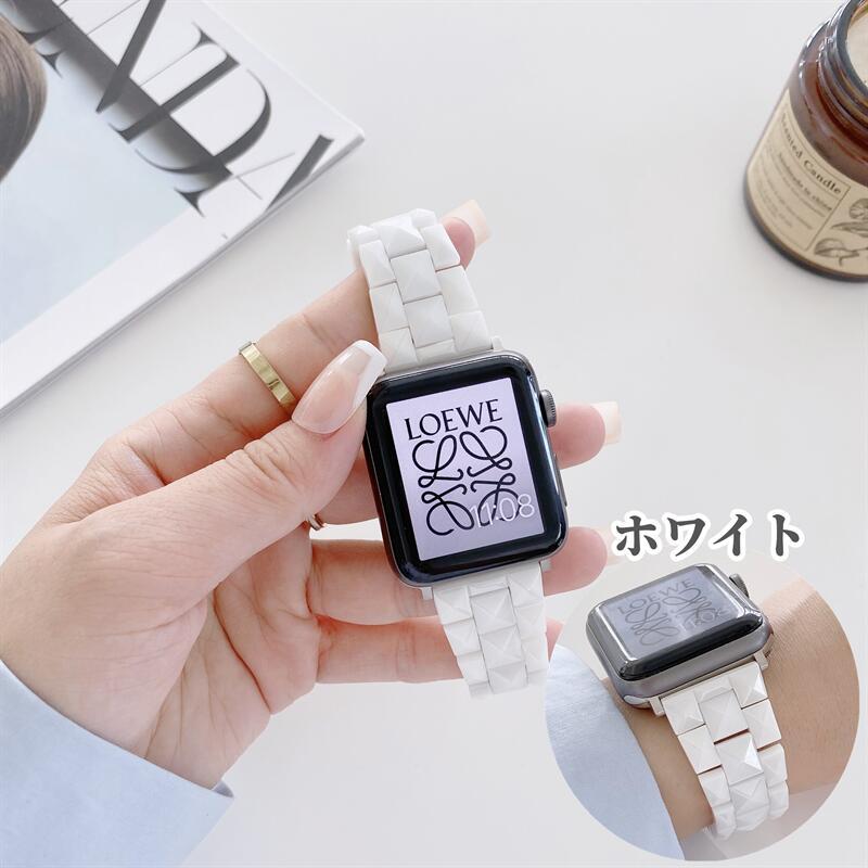 【セラミック製】ANNE ★アップルウォッチ用バンド アップルウォッチ バンド ステンレス Apple Watch ベルト