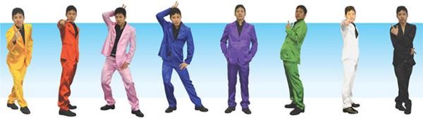 カラフルスーツバリエーション