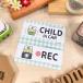 車ステッカー けろけろけろっぴ CHILD in CAR・REC 2メッセージセット 車マグネットステッカー ゆうパケット対応210円〜 関連画像1