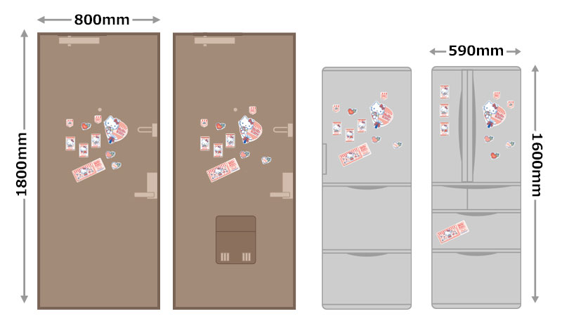 お風呂でも使える!デコレーションマグネット ハ...の詳細画像5