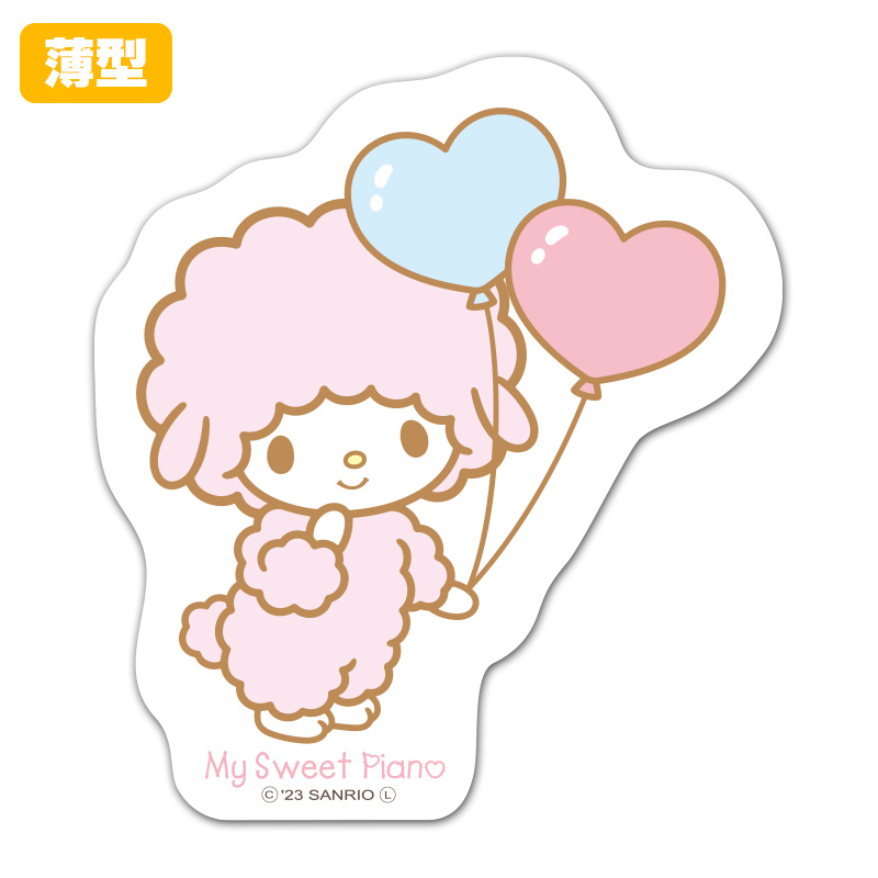 sanrio（サンリオ） 薄型ダイカットマグネットステッカー マイ