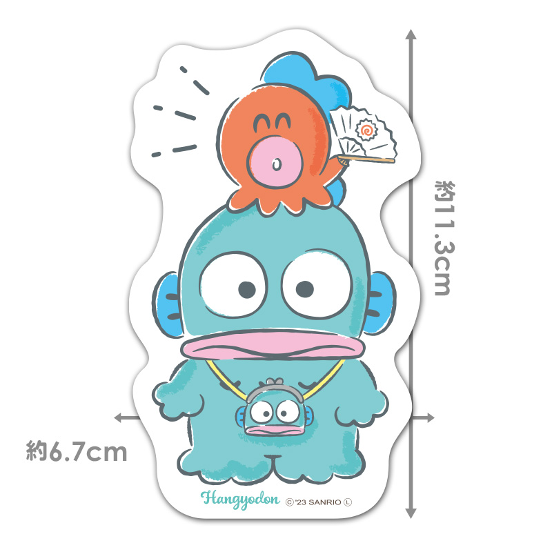 sanrio(サンリオ) 薄型ダイカットマグネットステッカー sanrio(サンリオ) 薄型ダイカットマグネットステッカー