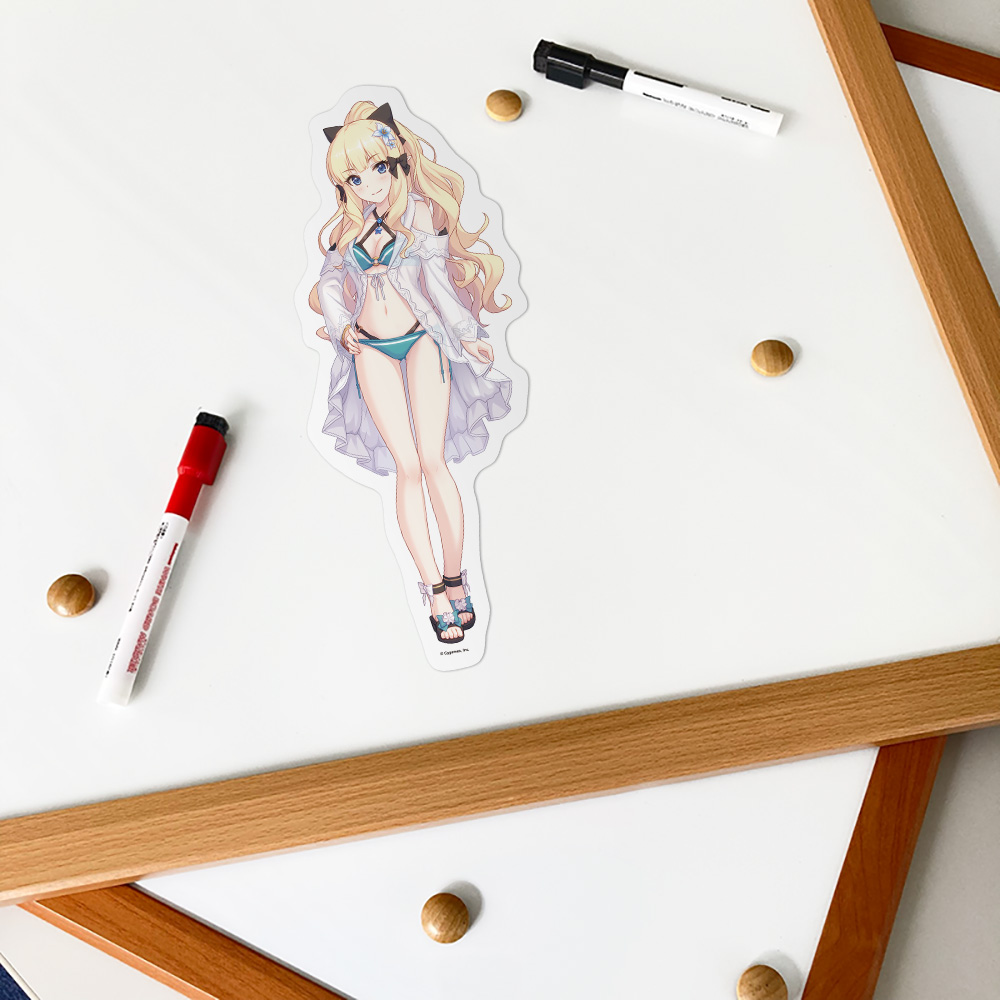 プリンセスコネクト!Re:Dive ダイカットシート マグネットシート製 サレン(サマー) ゆうパケット配送選択可能 関連画像1