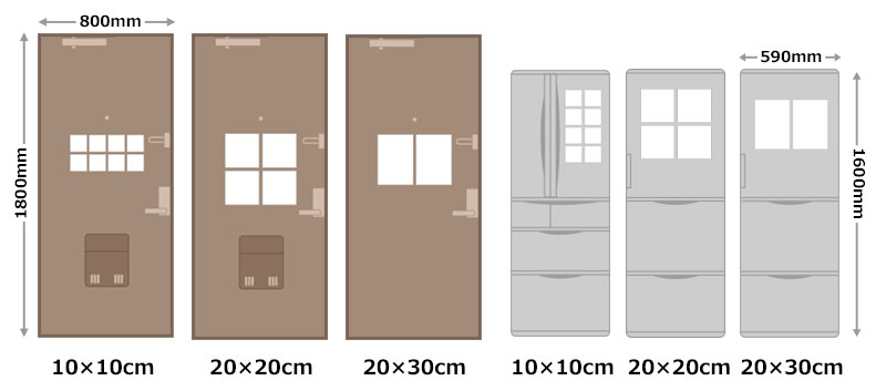 タイル風デコマグ デザインタイル 紫 20×30cm／2枚セット ハンドメイド お風呂・玄関ドア・冷蔵庫などに ゆうパケット対応210円〜｜magnetpark｜10