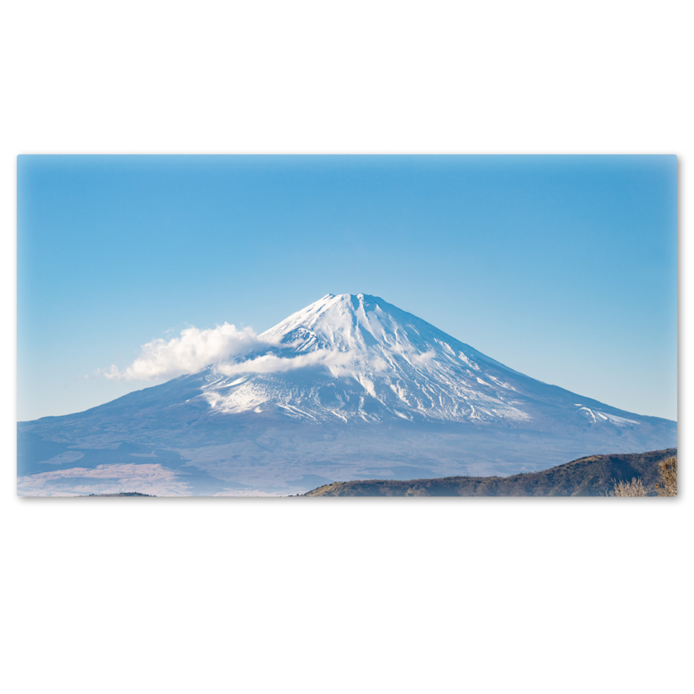 大きいワイドお風呂ポスター 晴天の富士山 マグネットシート製 宅配便送料無料｜magnetpark｜02