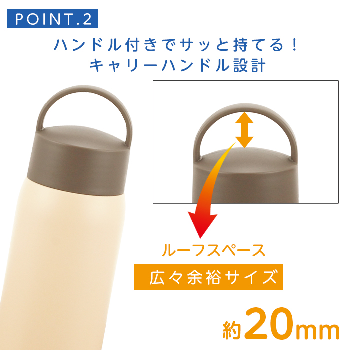 Kakusee（カクセー） 水筒 ステンレス ボトル 350ml ボトル型