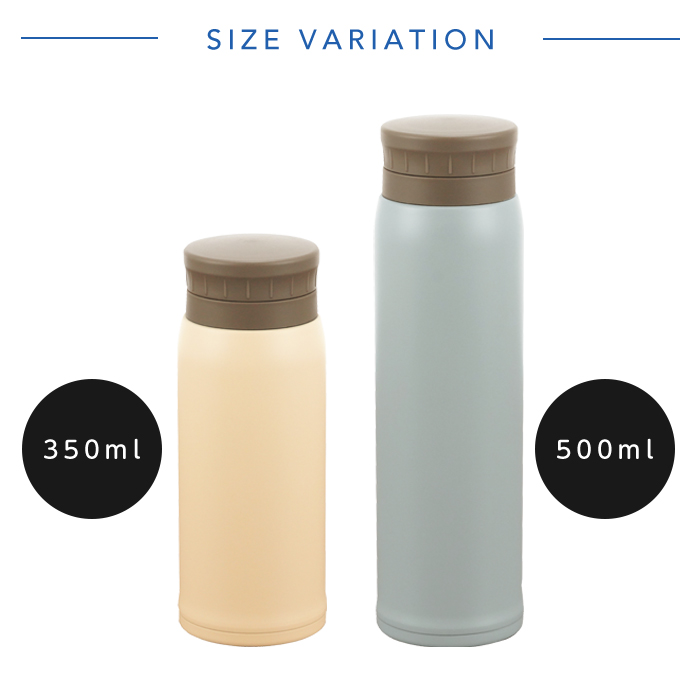 Kakusee（カクセー） 水筒 ステンレス ボトル 500ml ボトル型