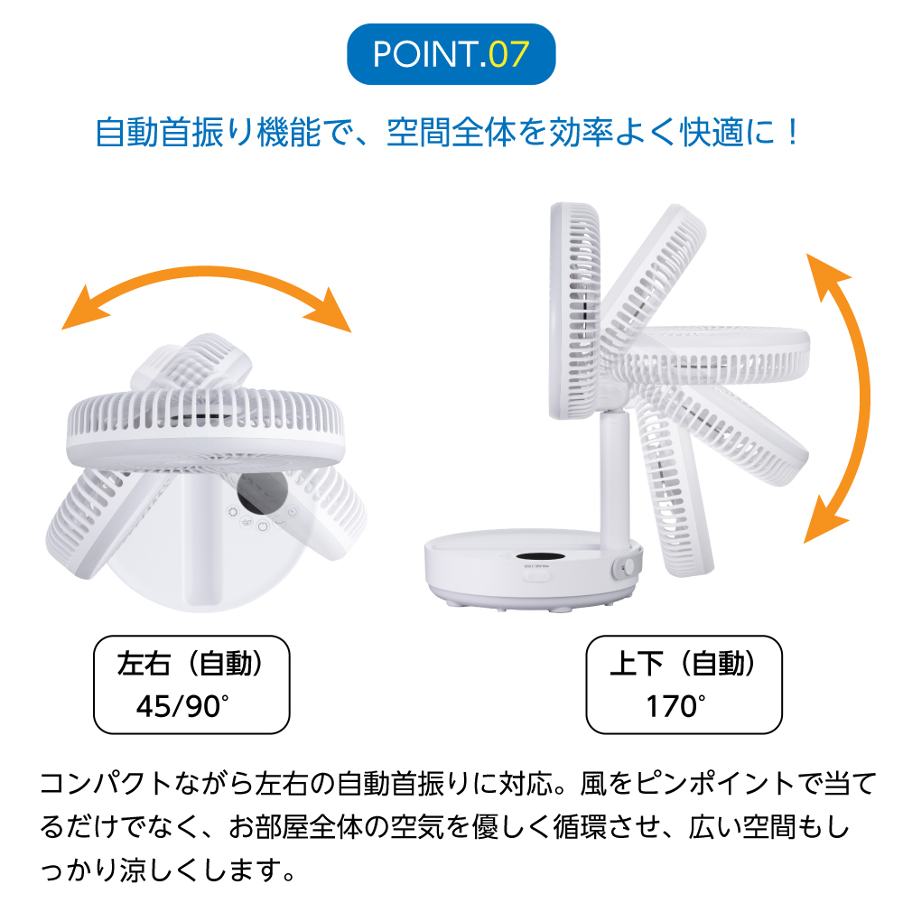 duux 折りたたみ扇風機 デュクス Origa オリガ リビングファン