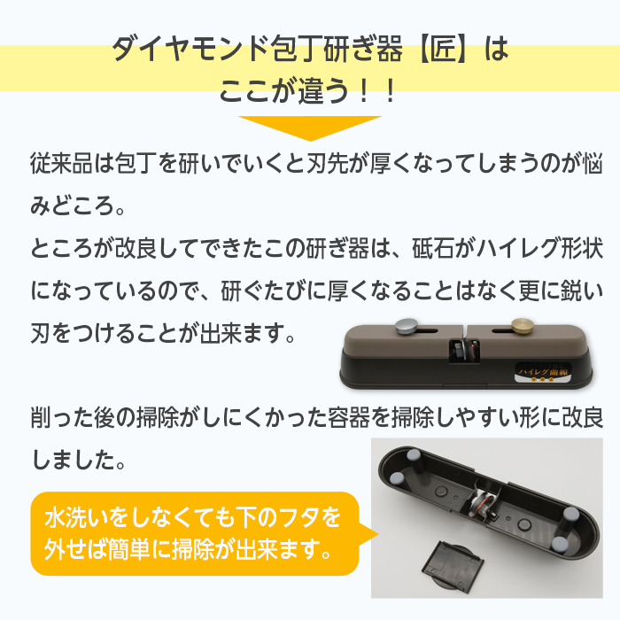 大竹産業 竹内式 包丁研ぎ器 匠 包丁研ぎ ハイレグ包丁研ぎ器 日本製