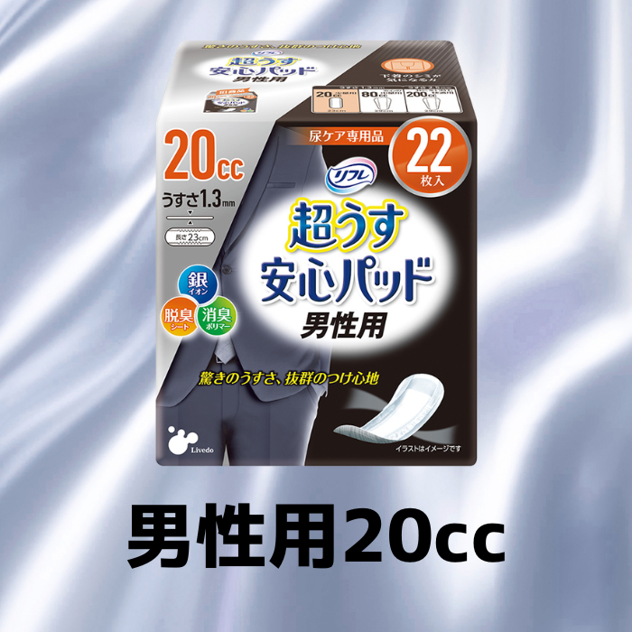 リフレ 超うす安心パッド 大容量パック 300cc 36枚 軽失禁 パッド 吸水