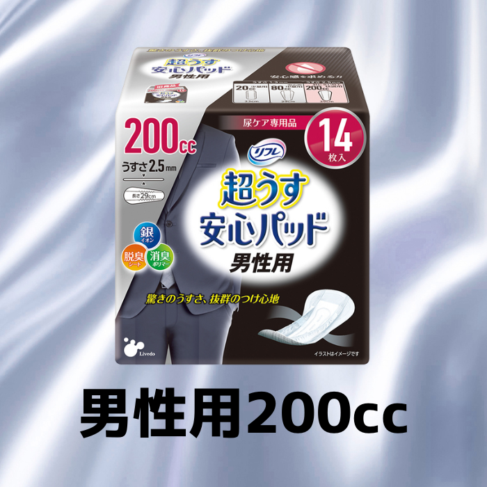 リフレ 超うす安心パッド 大容量パック 300cc 36枚 軽失禁 パッド 吸水