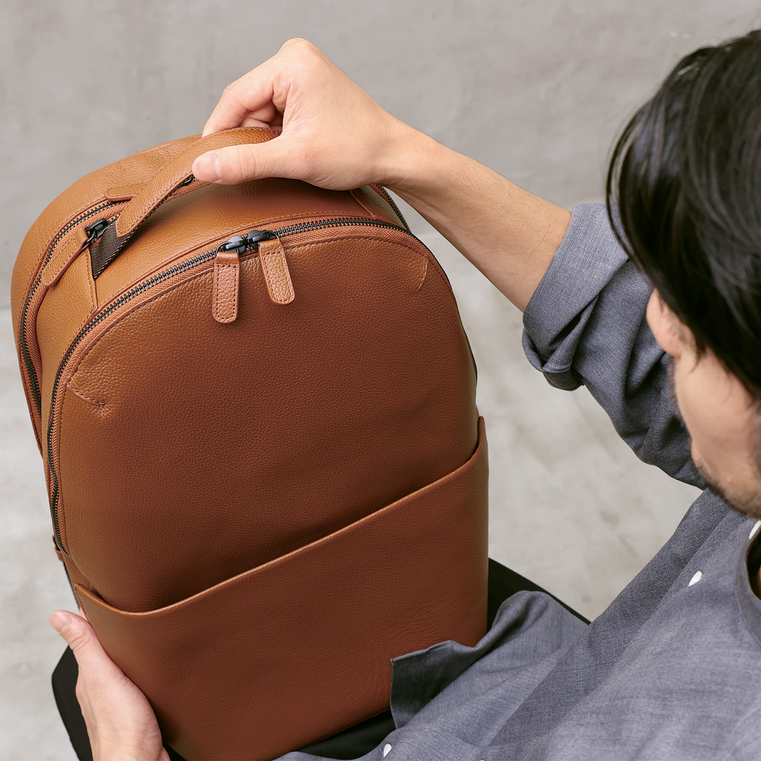 【新品未使用品】ブルーシンシア　ビジネス　バッグ BLUE SINCERE（ブルーシンシア） ビジネスバッグ レディース 本革 PC