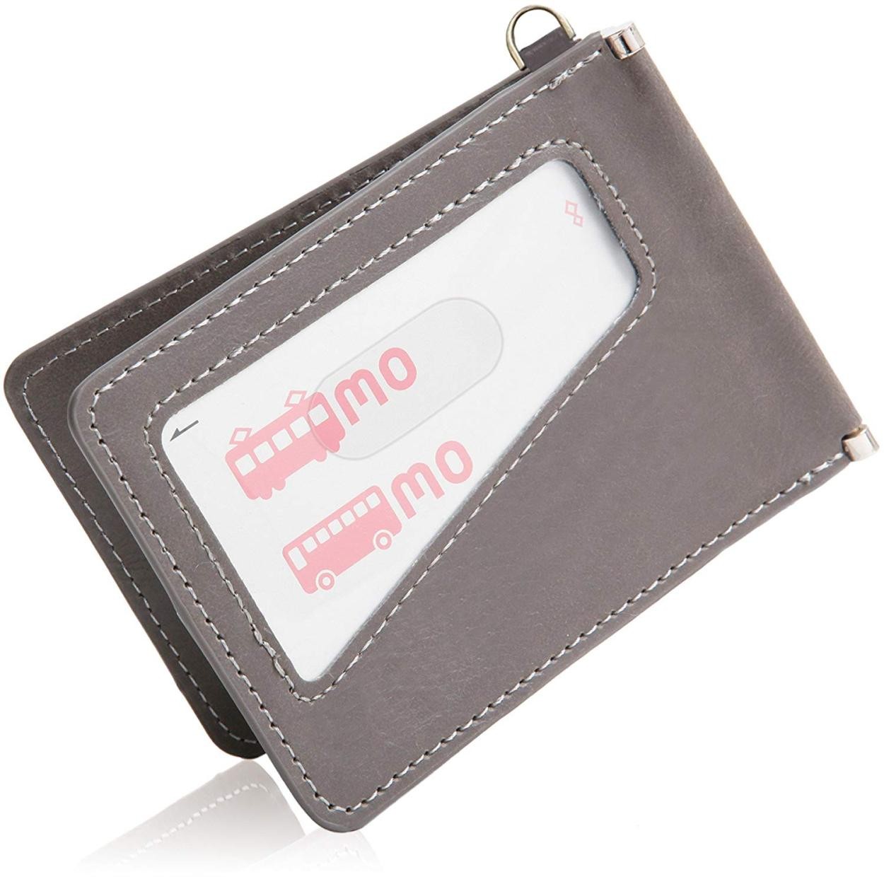 パスケース メンズ 二つ折り 革 レディース ブランド 2枚 両面 薄型 カードケース IC ID ...