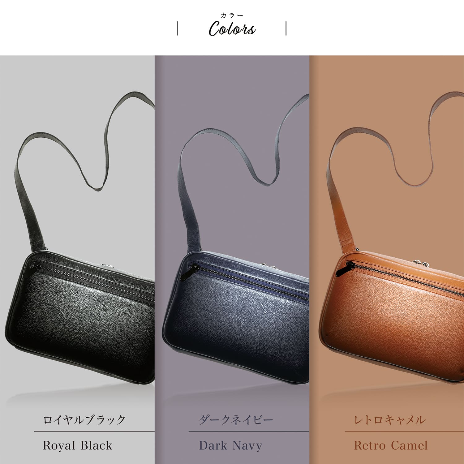BLUE SINCERE ショルダーバッグ メンズ レディース 牛本革 8