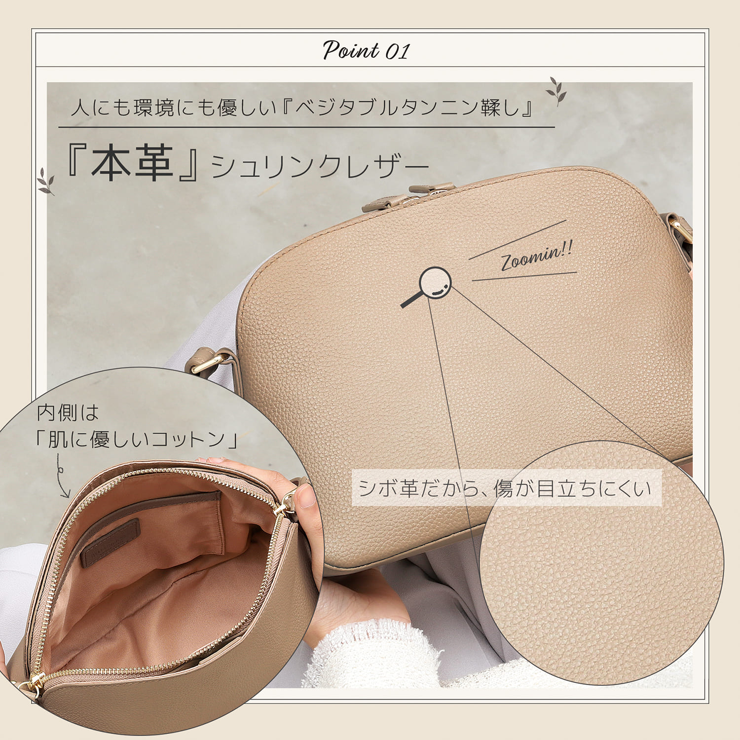BLUE SINCERE ショルダーバッグ レディース 本革 おしゃれ 大
