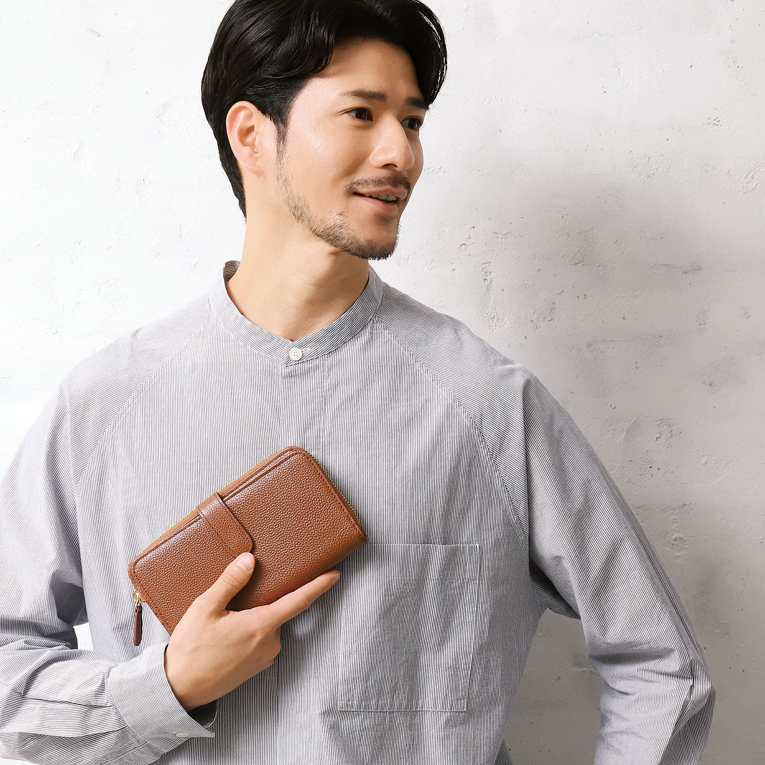 BLUE SINCERE（ブルーシンシア） 通帳も入る 長財布 メンズ 本革 大