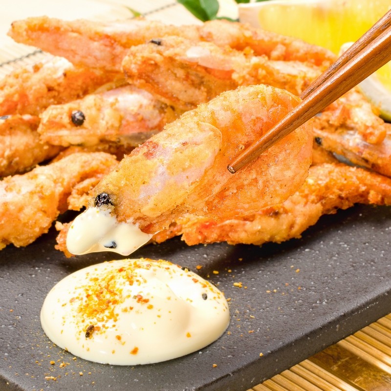 甘海老唐揚げ マヨネーズ