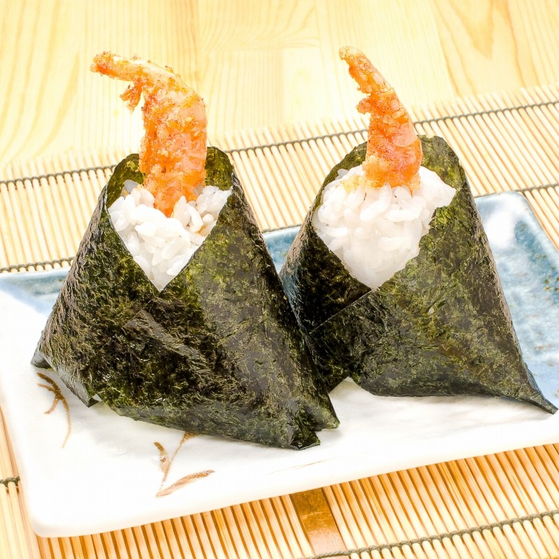 甘海老唐揚げ おにぎり