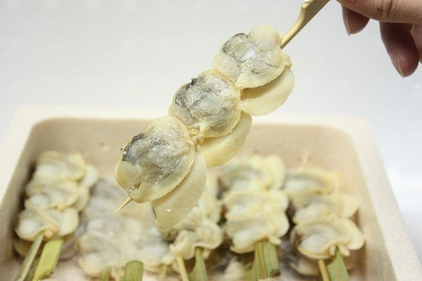 はまぐり串 解凍