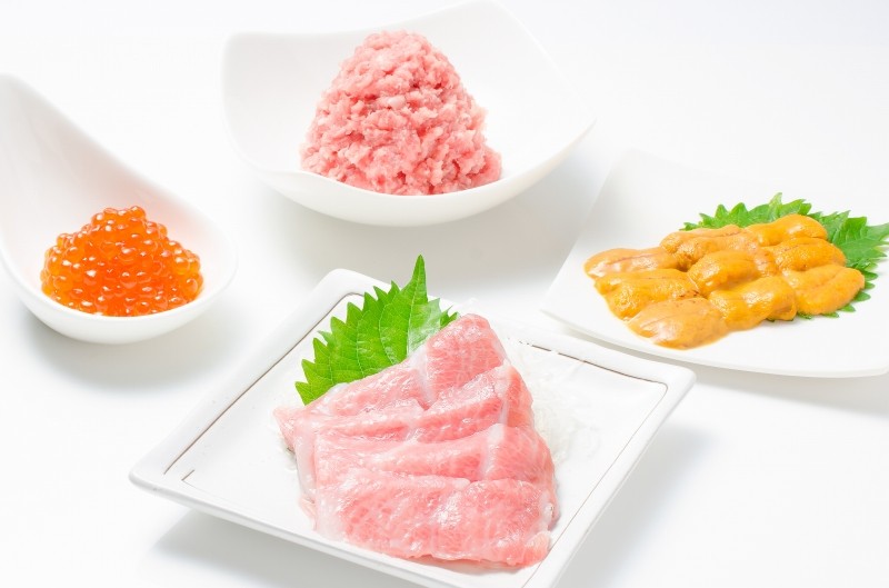 築地の海鮮丼セット 究極
