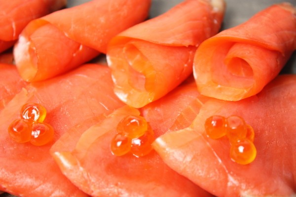 スモークサーモン１