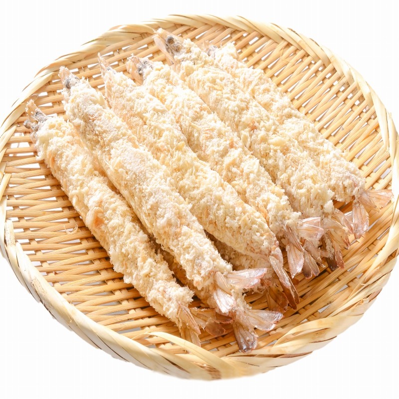 有頭エビフライ