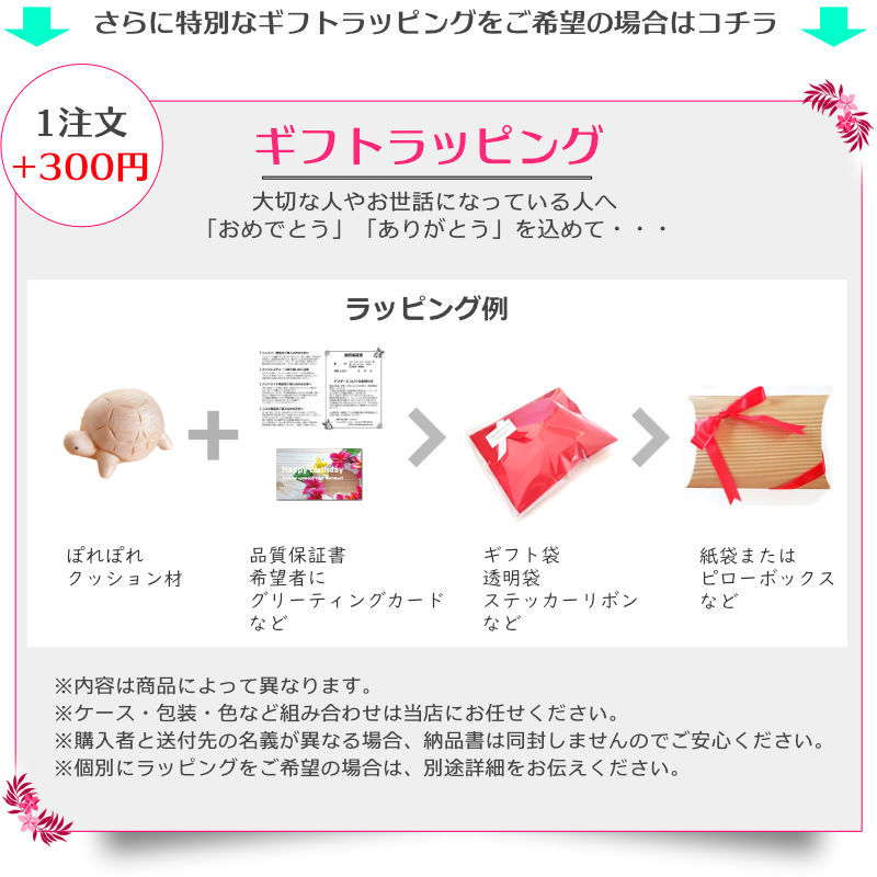 ぽれぽれ動物のラッピング