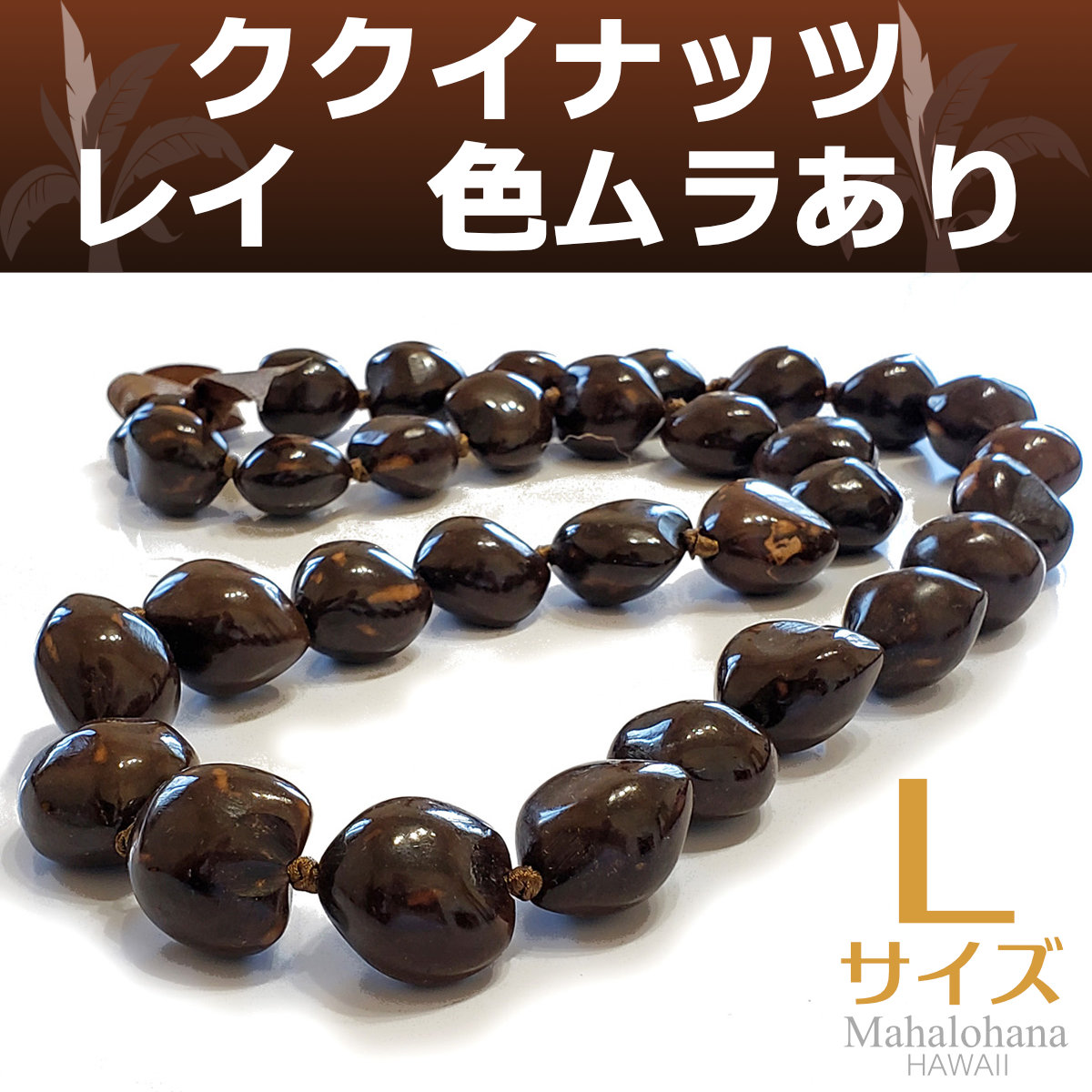 フラダンスのククイレイダークブラウンこげ茶