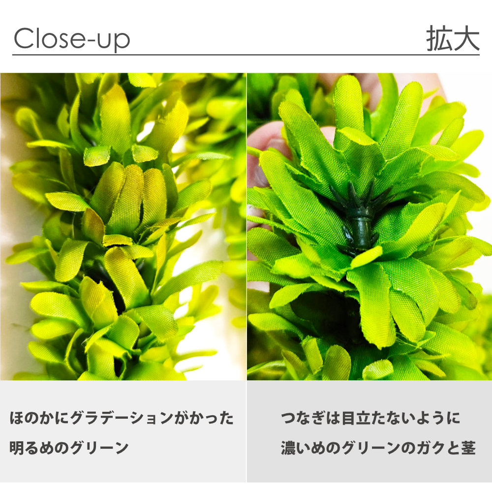 フラダンスのグリーンローズのブレスレットリストバンド