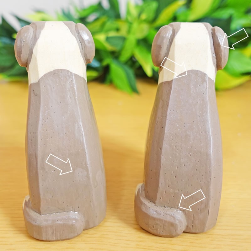 犬十二支イヌアンティーク手作りオブジェインテリアいぬ現品無料発送 ぽれぽれ動物 セントバーナード DOGS 犬 いぬ イヌ (干支 戌