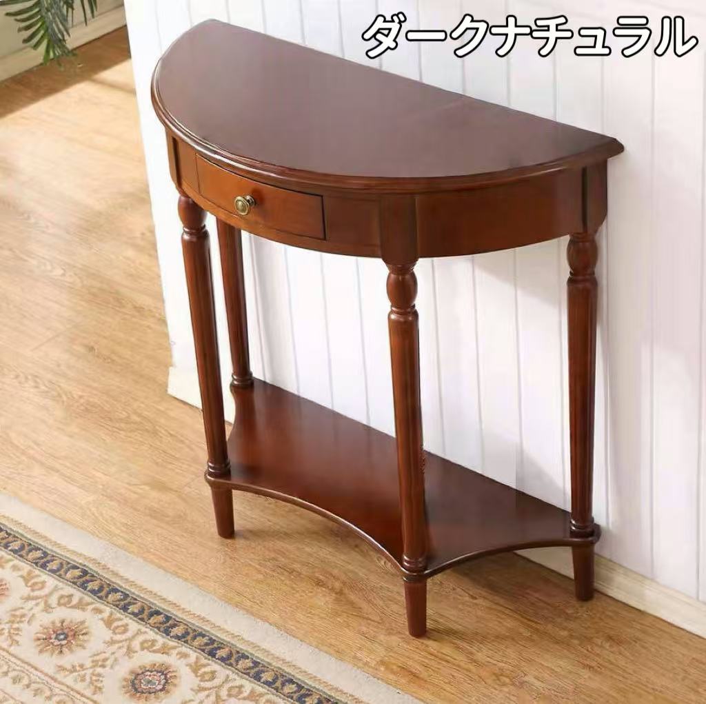 サイドテーブル 丸 収納 白 幅60 高さ80cm 木製テーブル ナイト