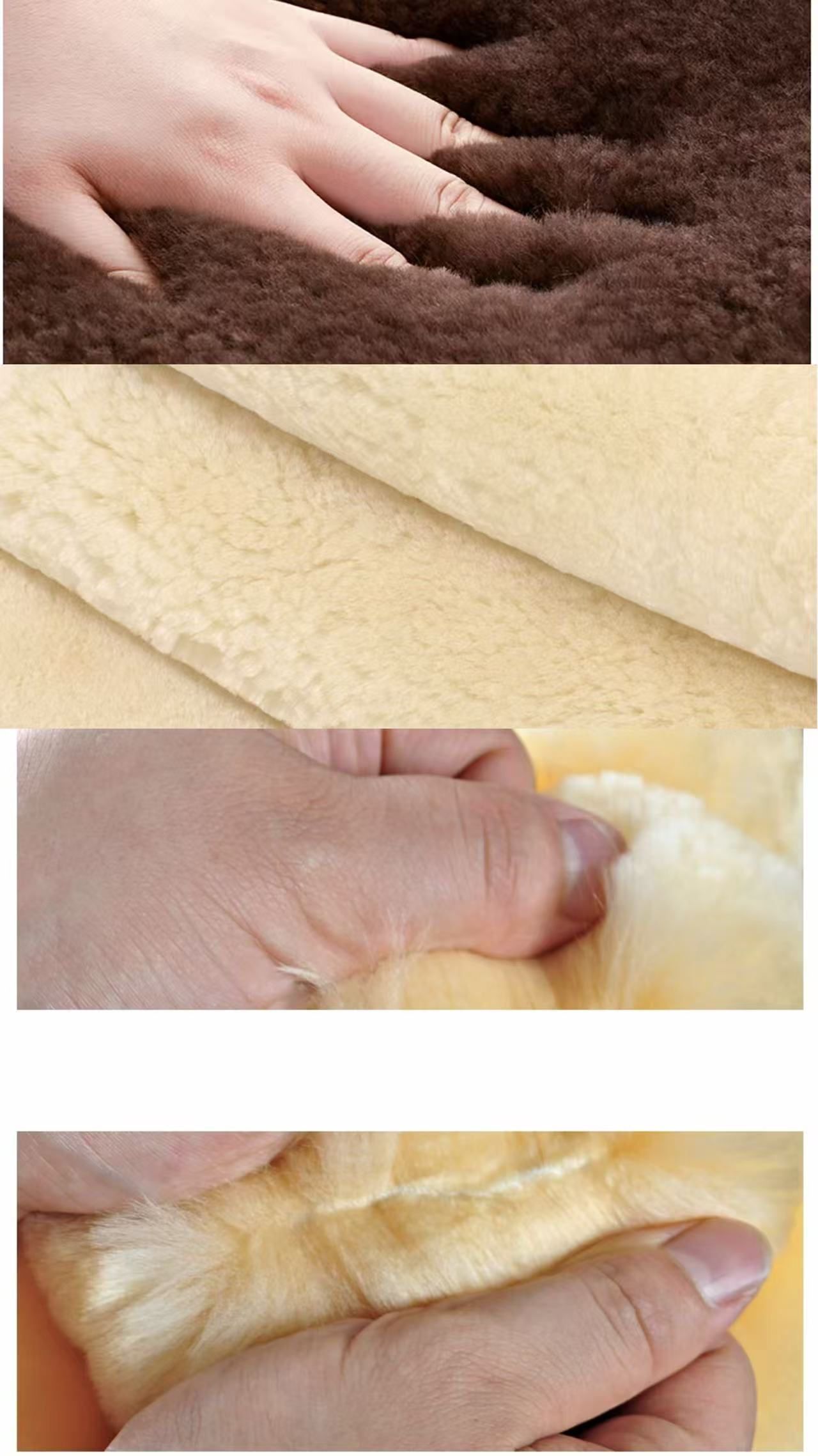 ムートンラグ 短毛 本物 2匹 180 天然 ムートン 車 ラグ シート