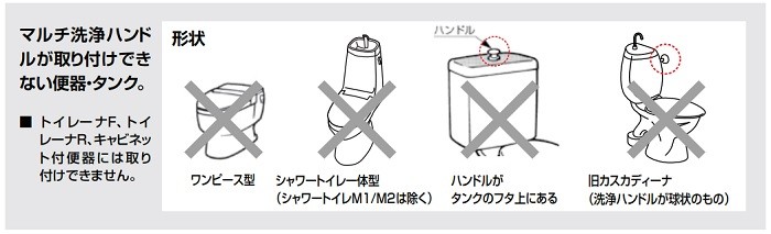 在庫あり】INAX/LIXIL マルチ洗浄ハンドル TF-10A [☆] :TF-10A:まいどDIY - 通販 - Yahoo!ショッピング