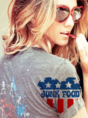 JUNKFOOD1038 ジャンクフード Tシャツ ロンT ラグラン 七分袖 JUNKFOOD1038 ジャンクフード Tシャツ ロンT ラグラン 七分袖