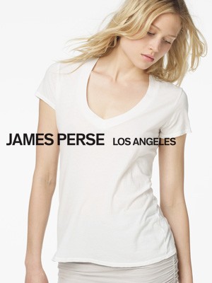 ジェームスパース JAMES PERSE Vネック Tシャツ 半袖 : 074-wmj3930