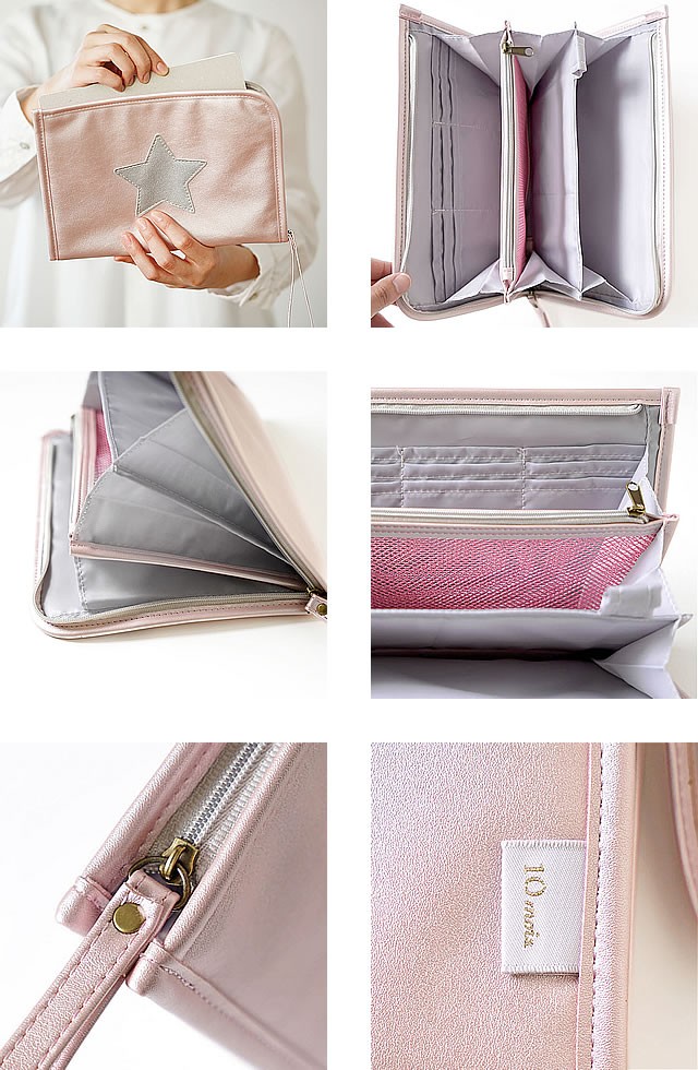 10mois（ディモワ） 母子手帳ケース マルチケース ジャバラ ブランド 2