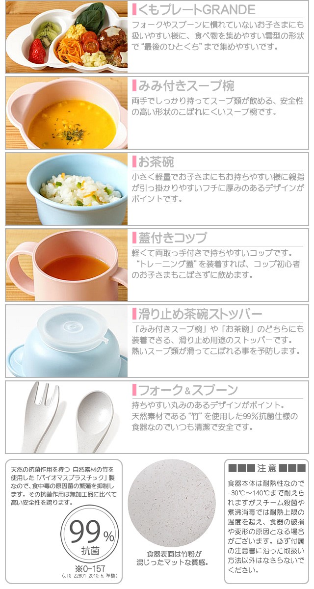 ディモワ 10mois 食器 プレートセット マママンマ mamamanma GRANDE