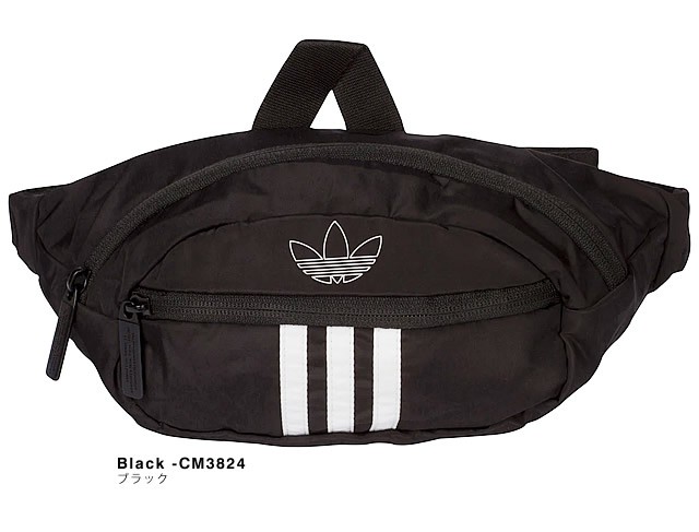 adidas originals アディダス オリジナルス ウエストバッグ  黒 adidas Originals アディダス オリジナルス バッグ ウエスト