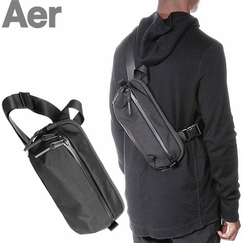 Aer ボディバッグ ショルダーバッグ バッグ bag ブラック Aer エアー デイスリング 2 バッグ ウエストポーチ ボディバッグ