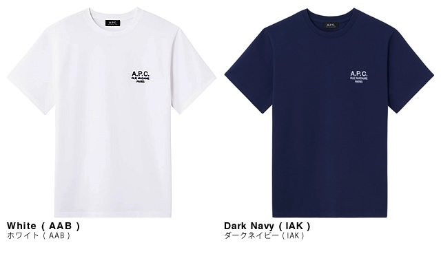 アーペーセー A.P.C. レイモンド Tシャツ メンズ 半袖 カットソー ロゴ