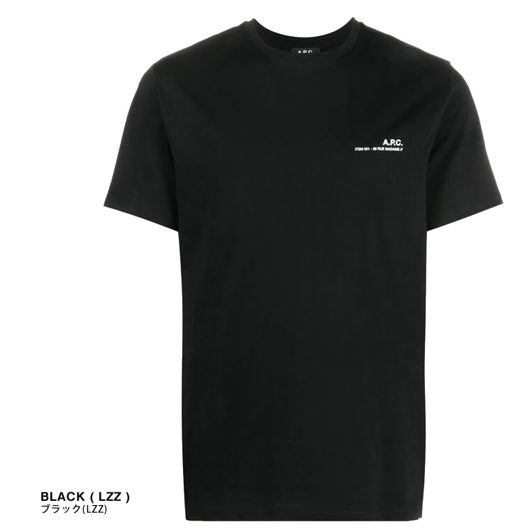 アーペーセー A.P.C. アイテム Tシャツ メンズ 半袖 カットソー ロゴ プリント クルーネッ...