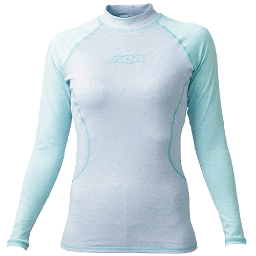 AQA（エーキューエー） ラッシュガード KW-4605B レディース 長袖 水着