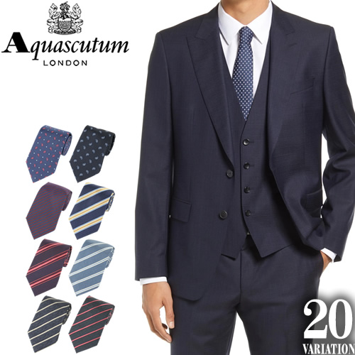 アクアスキュータム Aquascutum ネクタイ メンズ ビジネス 結婚式