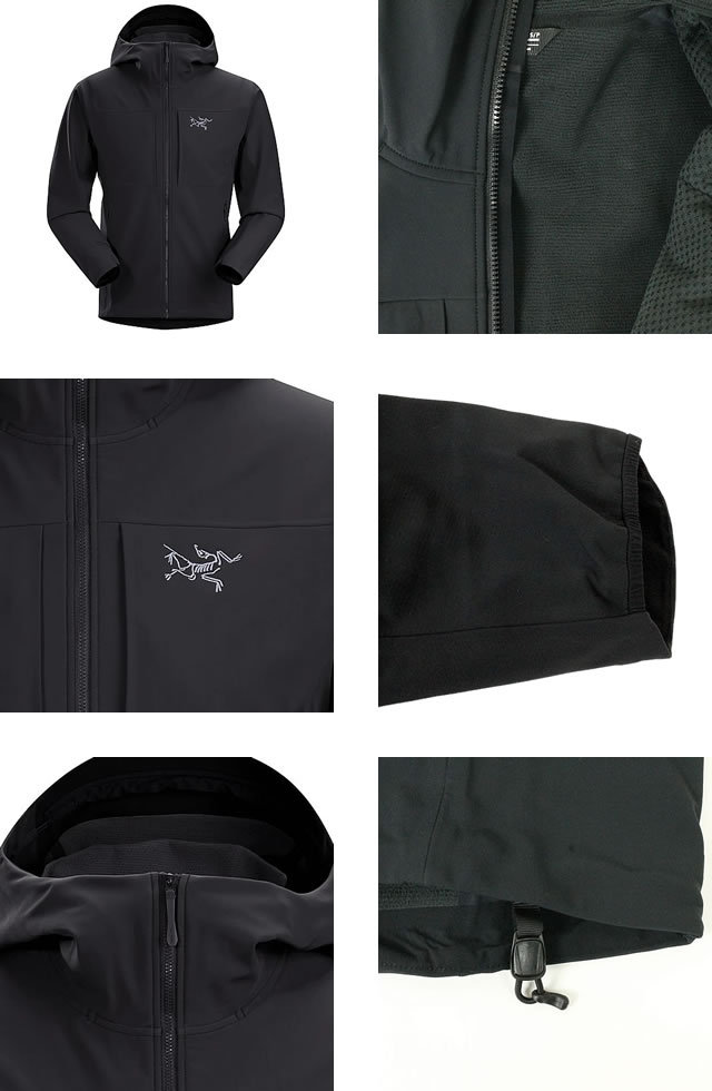 アークテリクス ARC'TERYX ガンマ MX フーディー ソフトシェルフーディ