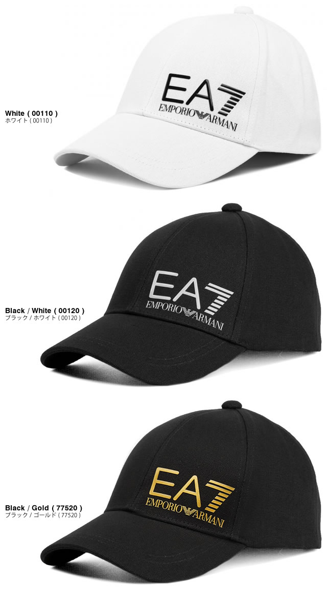 エンポリオ アルマーニ EMPORIO ARMANI EA7 帽子 キャップ ベース 