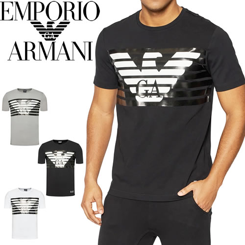 エンポリオ アルマーニ EMPORIO ARMANI EA7 Tシャツ 半袖 クルーネック