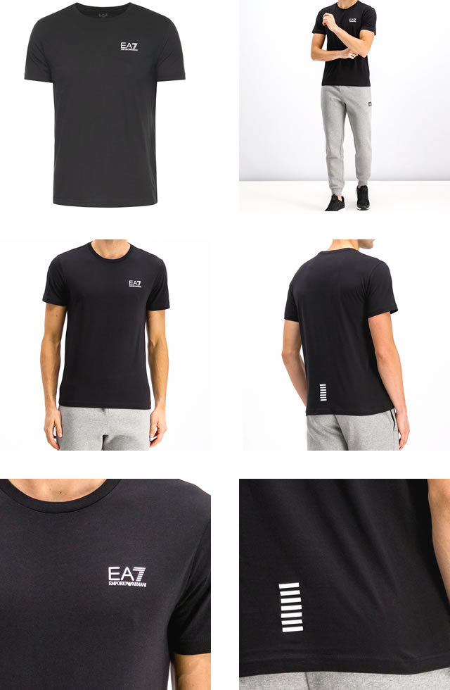 エンポリオ アルマーニ EMPORIO ARMANI EA7 Tシャツ メンズ 半袖 ロゴ